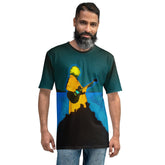 Close-up of NS-858 Men's T-Shirt fabric detail